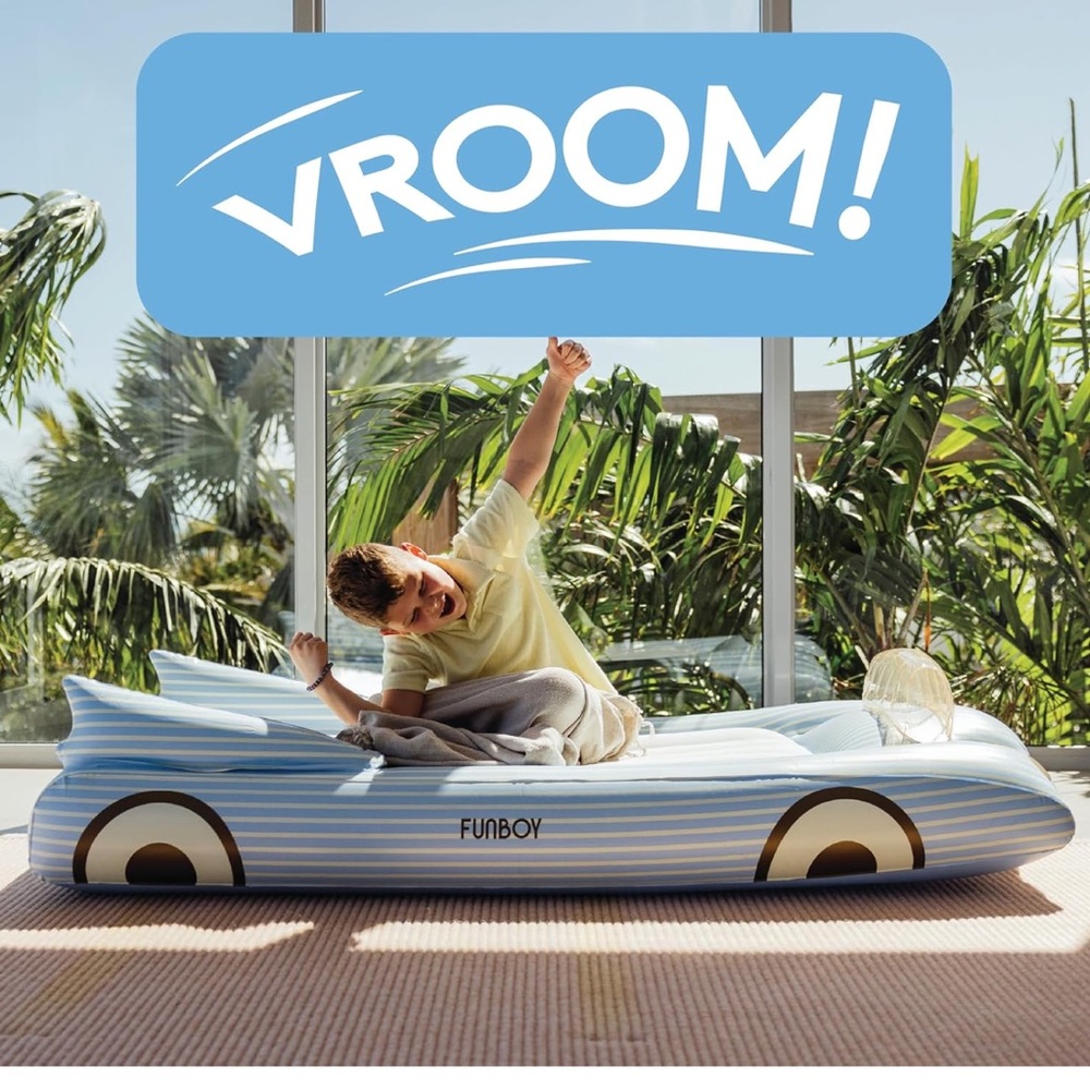 Funboy Striped Inflatable Car Float